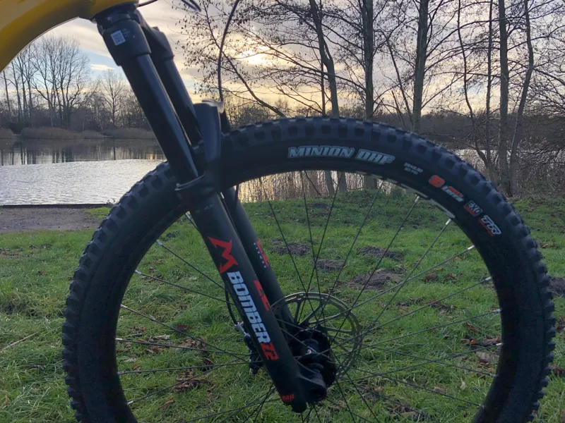 Nukeproof Scout 290 Custom Build Mountain Bike 2022 Yellow-4